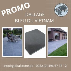Big promo sur la pierre bleue du Vietnam